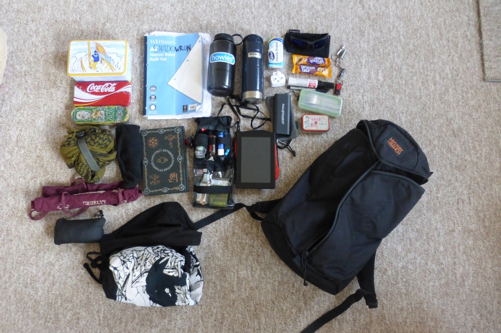 Mystery Ranch Urban Assault EDC bag dump
