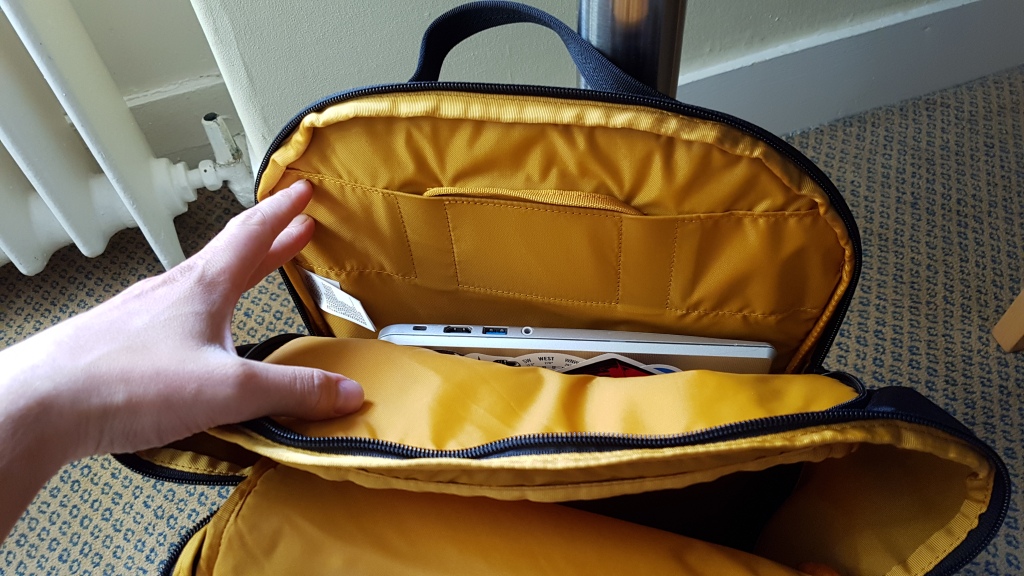 The North Face Ka Ban Review Top Laptop Compartment