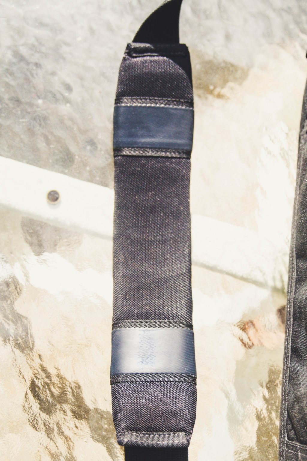 First Tactical Executive Briefcase shoulder strap close up