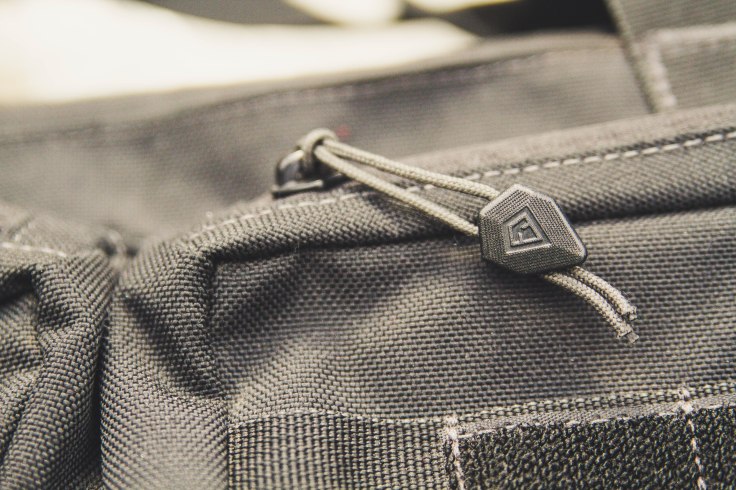 First Tactical Executive Briefcase zipper pull detail shot