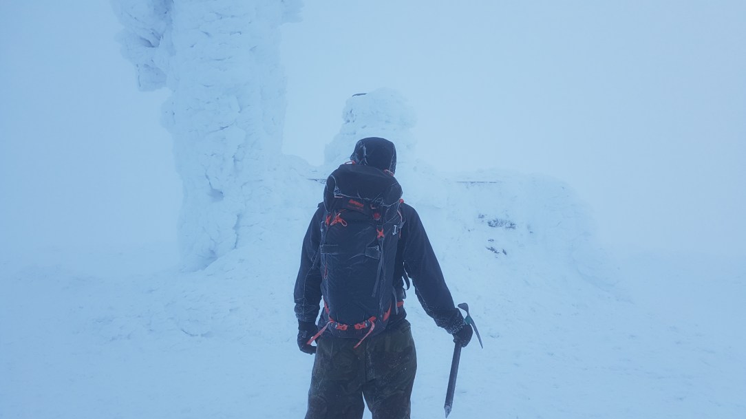 Bergans Helium Pro 40 Backpack winter hike