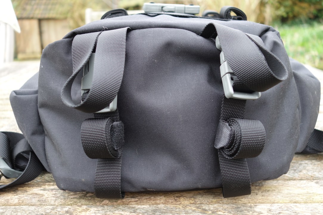 Sabra Gear Solo Review webbing loops and compression