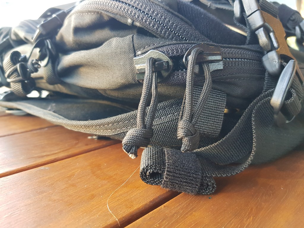 Hill People Gear Aston House Backcountry paracord zipper pulls