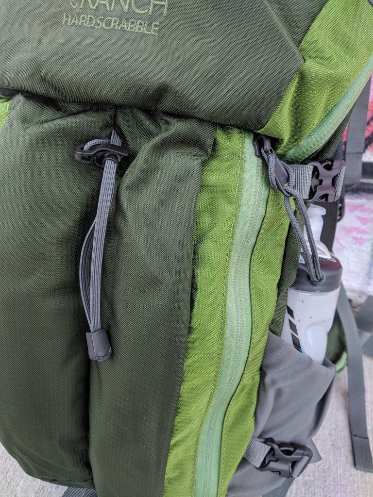 Mystery Ranch Hardscrabble review fabric and zippers