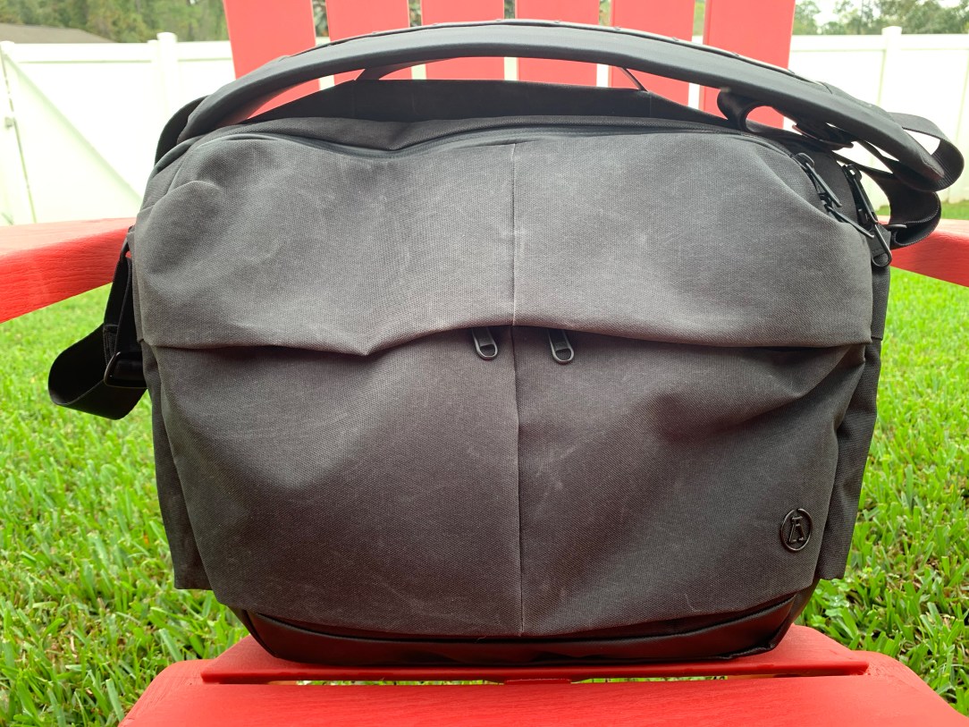 Alchemy Equipment AEL026 Large Shoulder Bag review black wax