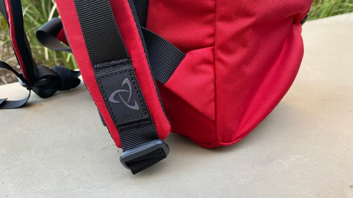 Mystery Ranch Rip Ruck 15 Review logo and shoulder straps