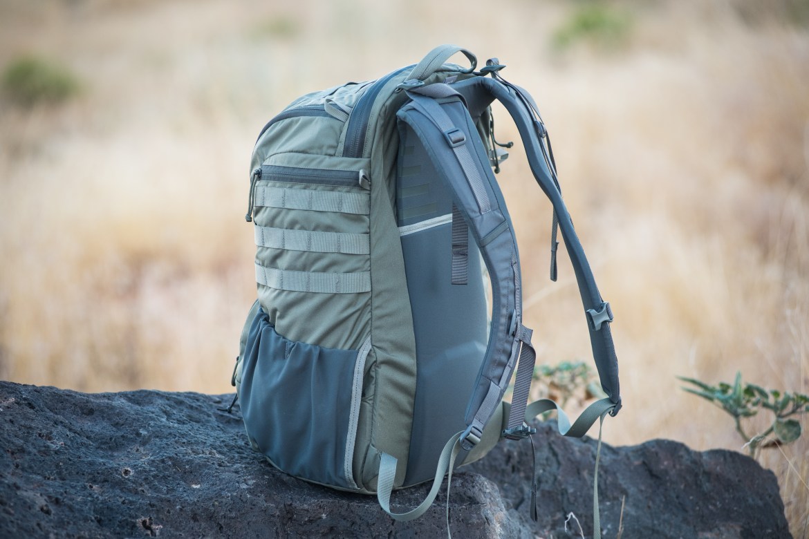 Mystery Ranch Rip Ruck 32 Review  side panel pals molle