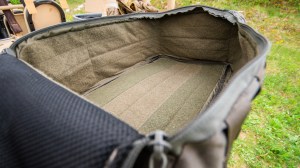 LBX Titan backpack review clamshell opening loop lining velcro panels blank interior