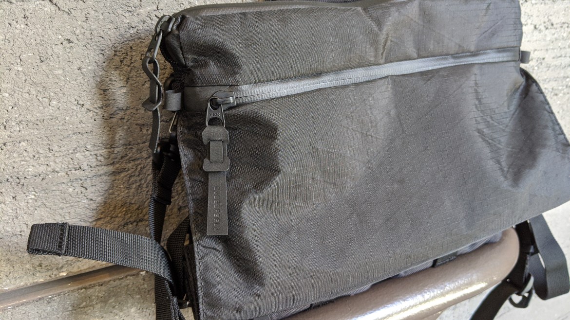 Code of Bell Annex Liner Review front of bag hypalon aquaguard zippers