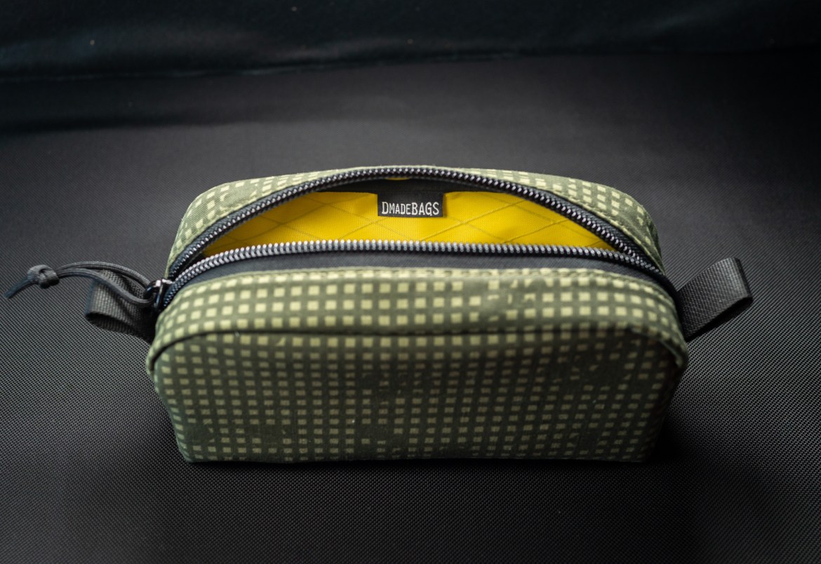 DMade Bags The Perfect Pack dopp kit desert night camo dnc