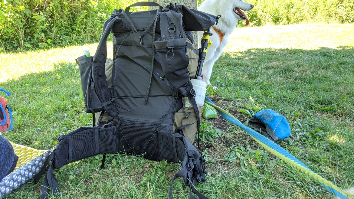 Superior Wilderness Designs Long Haul 50 Review back view suspension