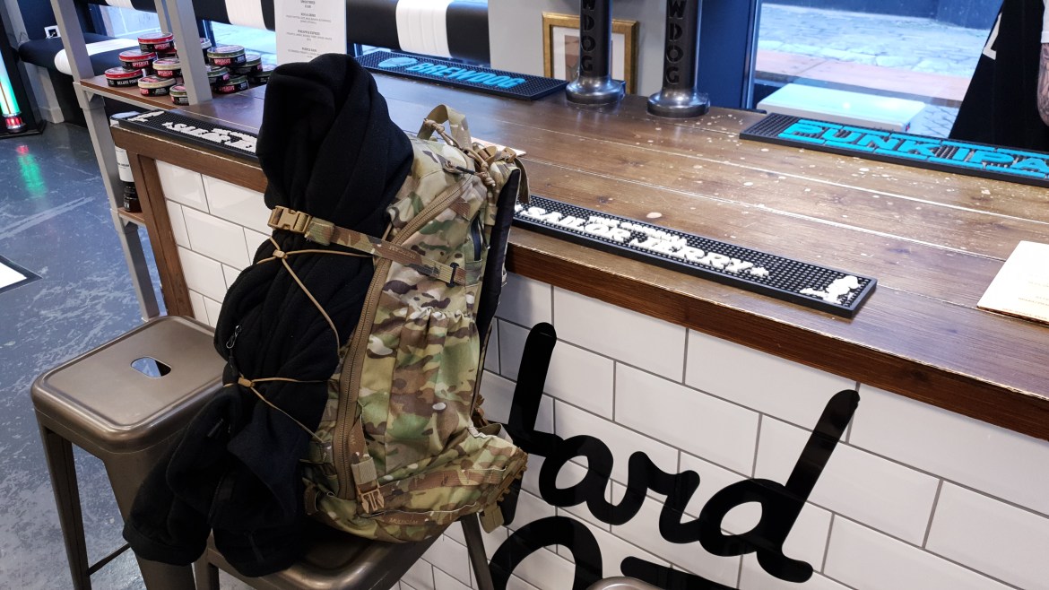 Strato Gears Viper 25L tactical backpack Lii Gear EDC bag external straps compression system