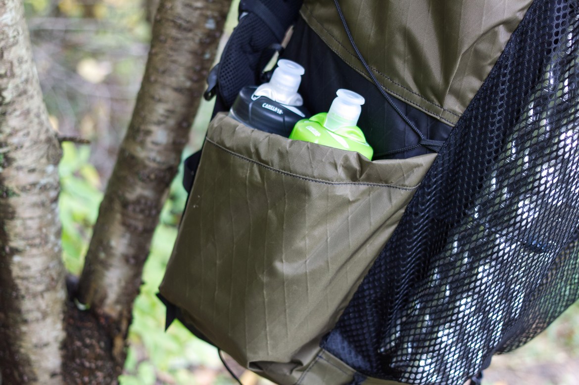 Superior Wilderness Designs Long Haul 50 Review side bottle pockets