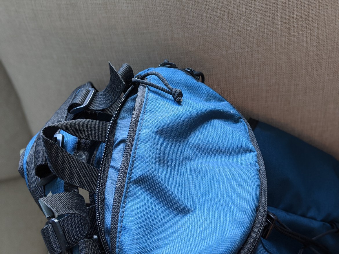 Hill People Gear Junction Review top stash pocket