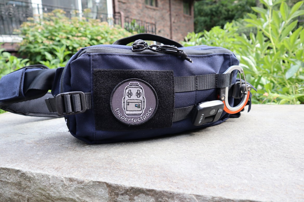 Greenroom136 Metrorunner tactical review front view PALS MOLLE patch